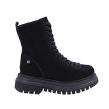 Ghete Dama Casual Anna Viotti Piele Intoarsa D44-4404 Negru