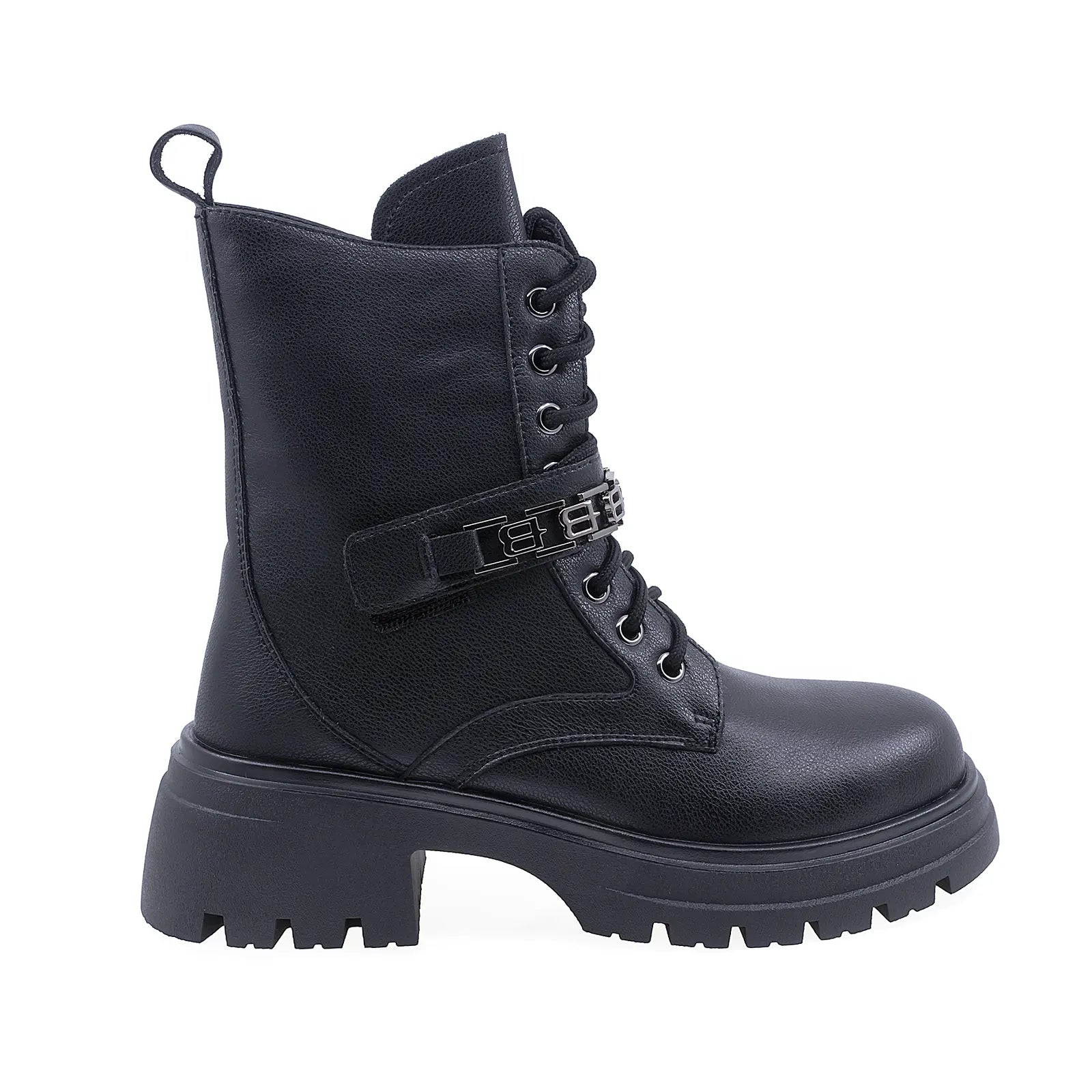 Ghete Dama Casual Anna Viotti Piele Naturala D107-PJ061-Z37071-R-2 Negru