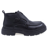 Ghete barbati casual Goretti piele naturala B109-HS2158-5-1 negru
