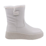 Ghete Dama Casual Anna Viotti Piele Naturala D106-F11626-C7955-1OB Bej