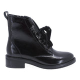 Ghete Dama Casual Anna Viotti Piele Lacuita D2940 Negru