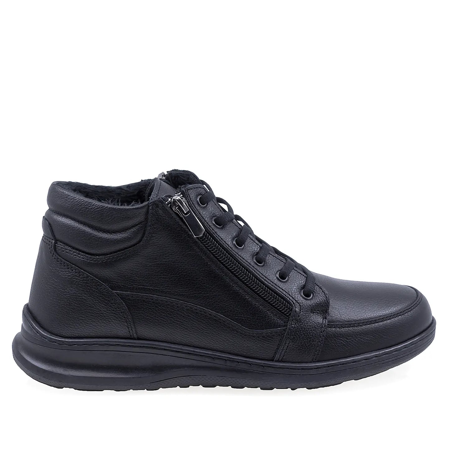 Ghete barbati casual Goretti piele naturala B69-2050 negru