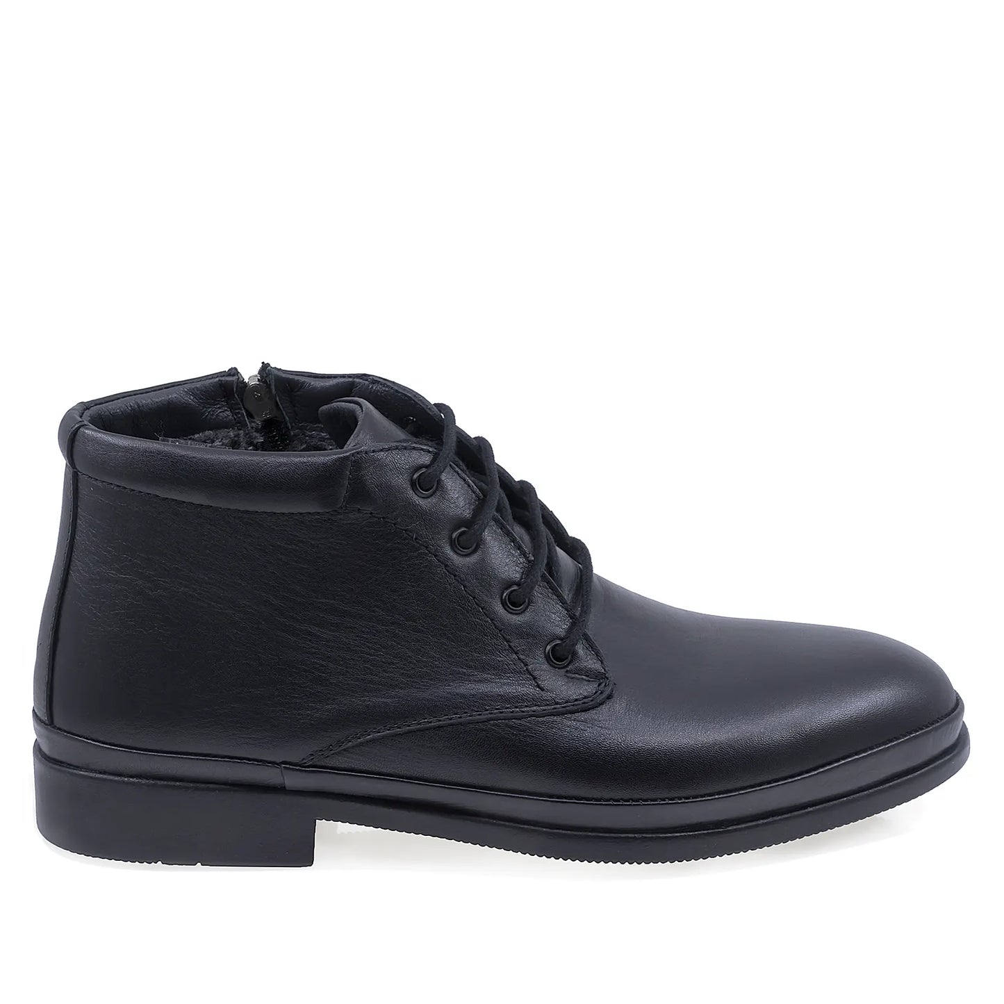 Ghete barbati casual Goretti piele naturala B41-125 negru