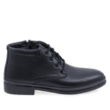 Ghete barbati casual Goretti piele naturala B41-125 negru