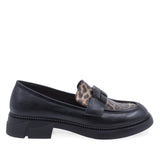 Pantofi Dama Casual Anna Viotti Piele Naturala D105-4279D-K122-NT-01-NT-17 Negru