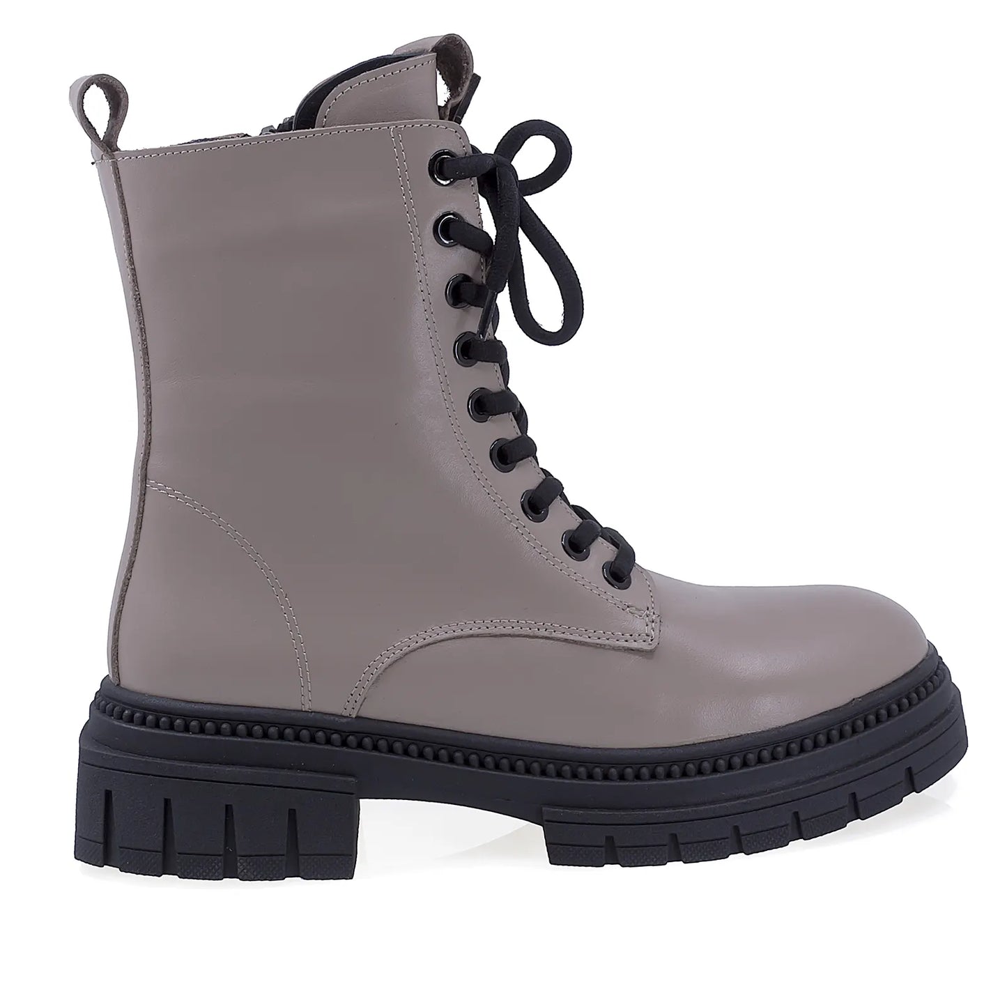 Ghete Dama Casual Anna Viotti Piele Naturala D30-118 Gri