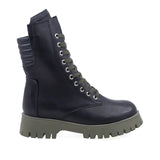 Ghete Dama Casual Anna Viotti Piele Naturala D19-5013-1 Negru