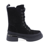 Ghete Dama Casual Anna Viotti Piele Intoarsa D107-PH3168-Z38464-R-4 Negru