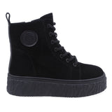 Ghete Dama Casual Anna Viotti Piele Intoarsa D106-F11517-A665-3 Negru