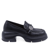 Pantofi Dama Casual Anna Viotti Piele Naturala D105-4200D-LV134-NT-01 Negru