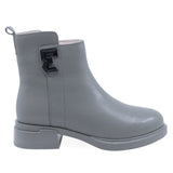 Ghete Dama Casual Feeling Piele Naturala H5300-363136 Gri