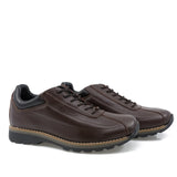 Pantofi barbati casual Bontimes piele naturala B635 maro