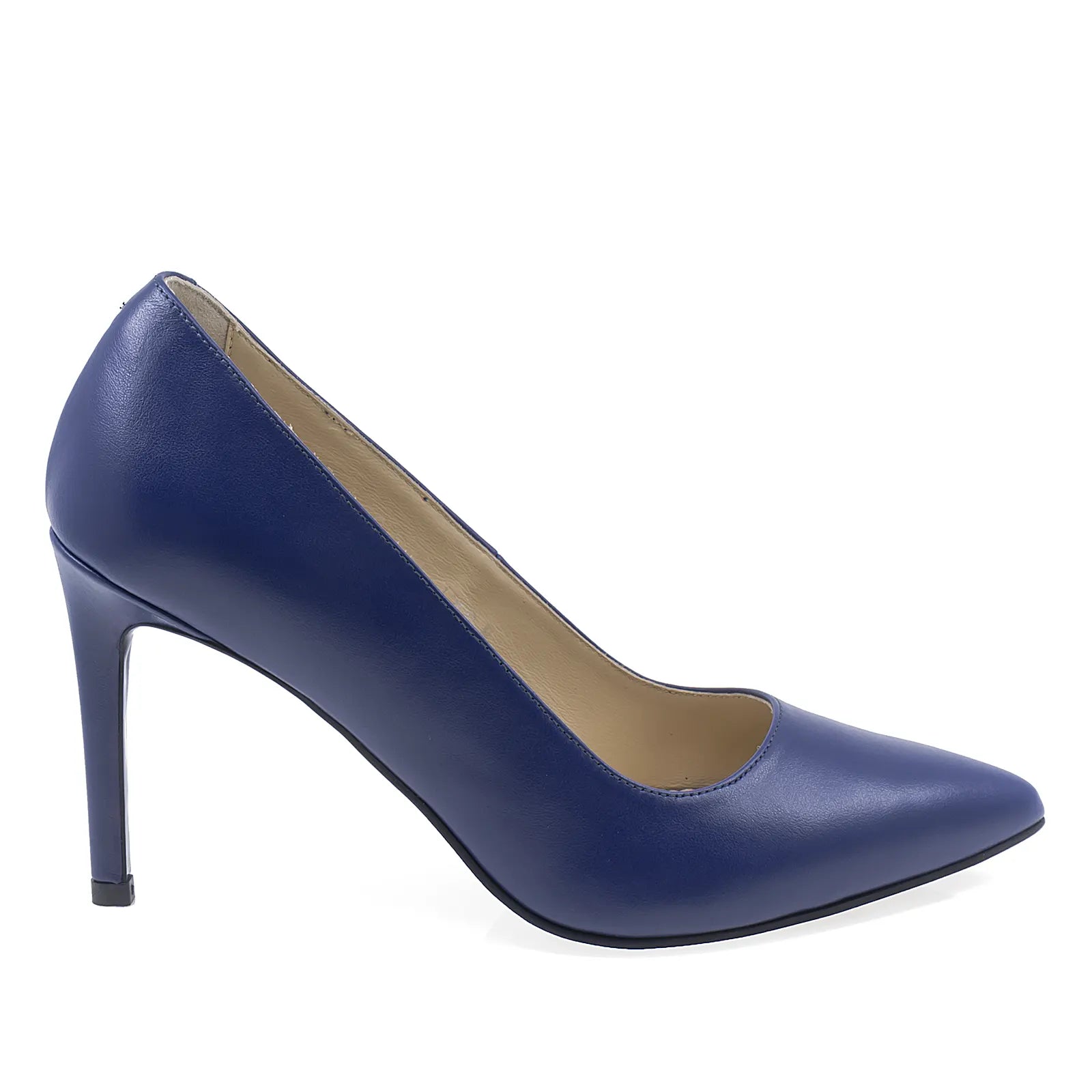 Pantofi dama eleganti Guban piele naturala D1206 Albastru indigo