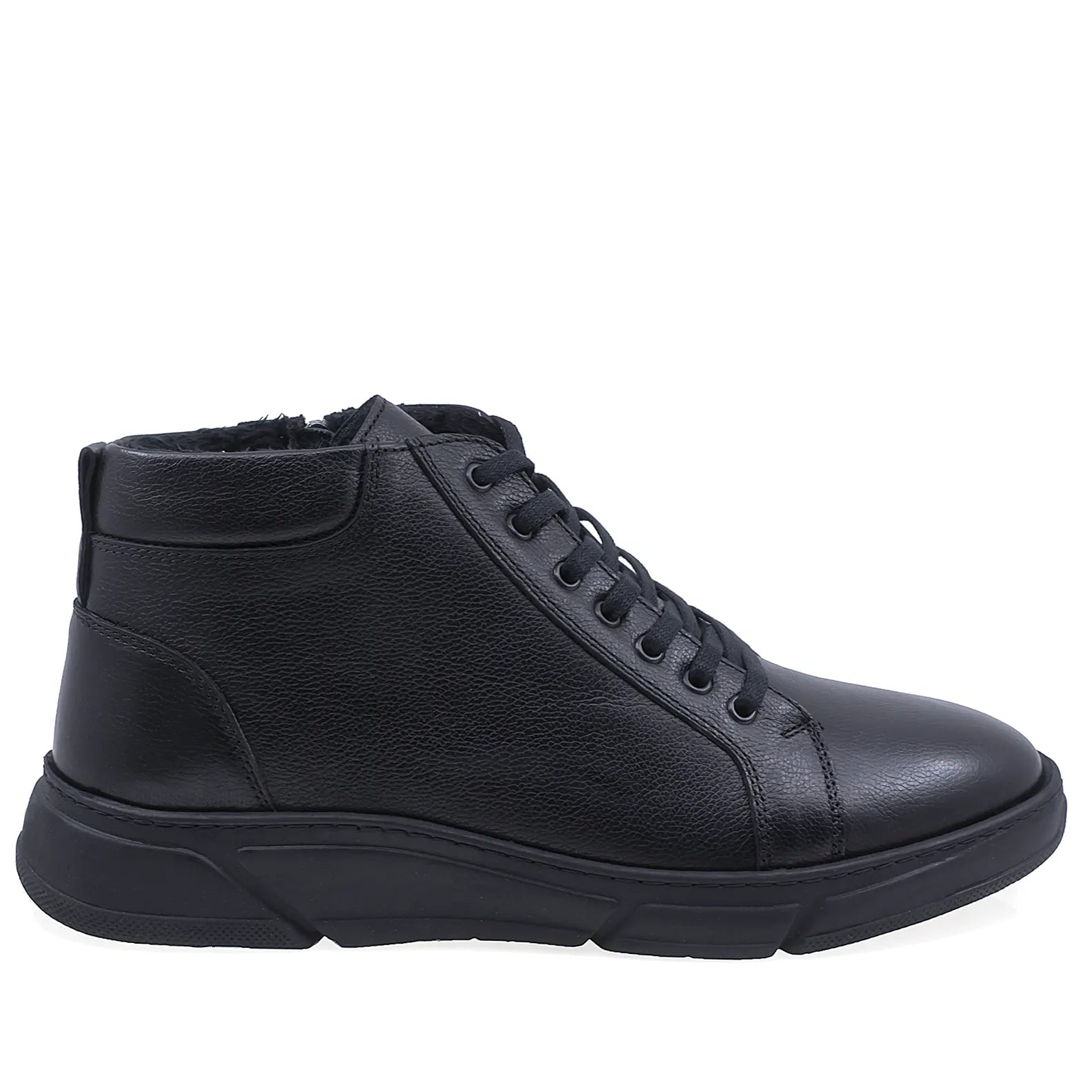 Ghete barbati casual Goretti piele naturala B69-280 negru