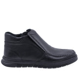 Ghete barbati casual Goretti piele naturala B69-149 negru