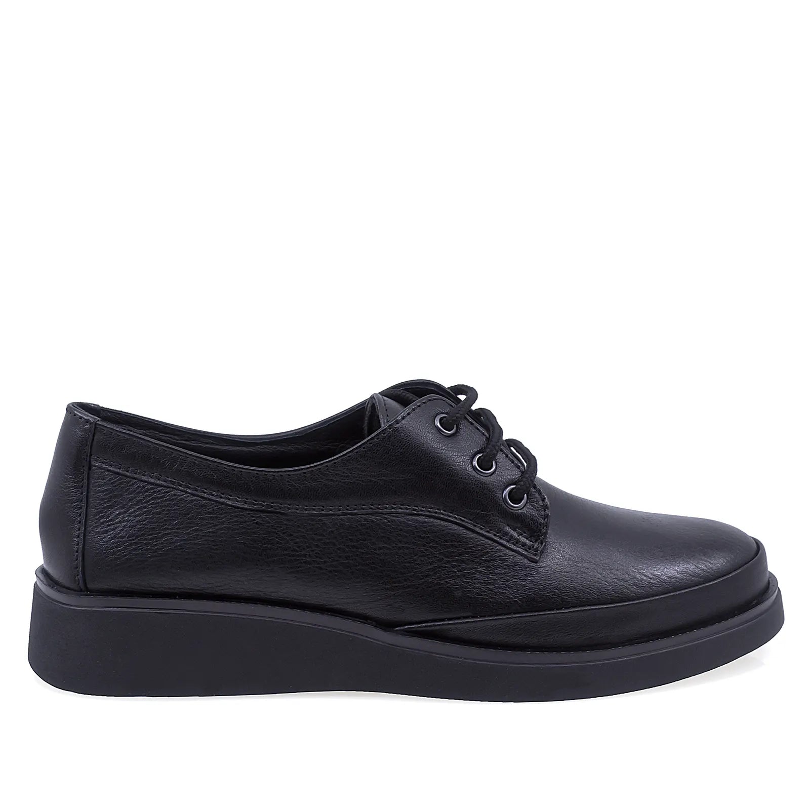 Pantofi Dama Casual Anna Viotti Piele Naturala D54-730-45 Negru