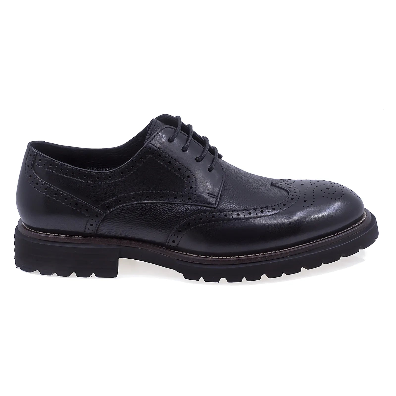 Pantofi barbati casual Goretti piele naturala B109-HS2313-10-1 negru