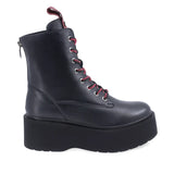 Ghete Dama Casual Anna Viotti Piele Naturala D44-522 Negru