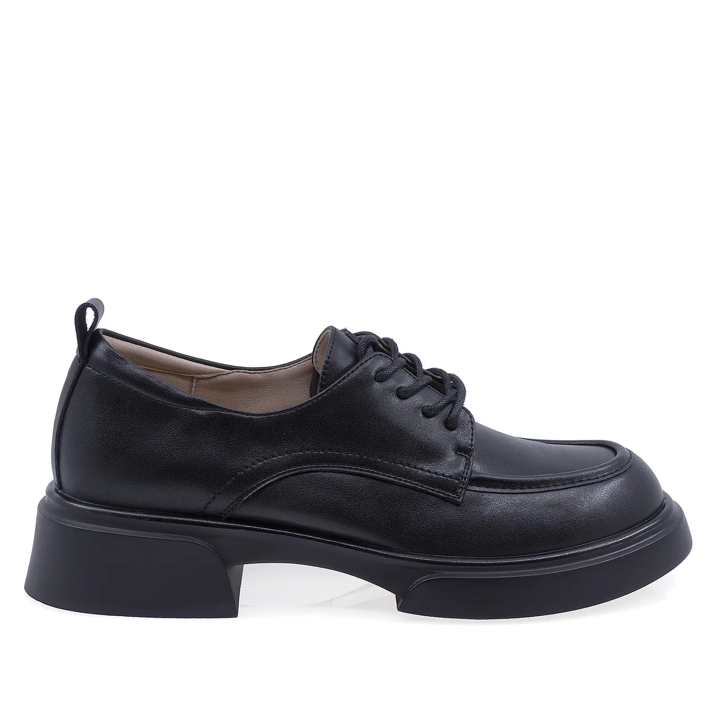 Pantofi Dama Casual Anna Viotti Piele Naturala D105-5208D-LV699-NT-01 Negru