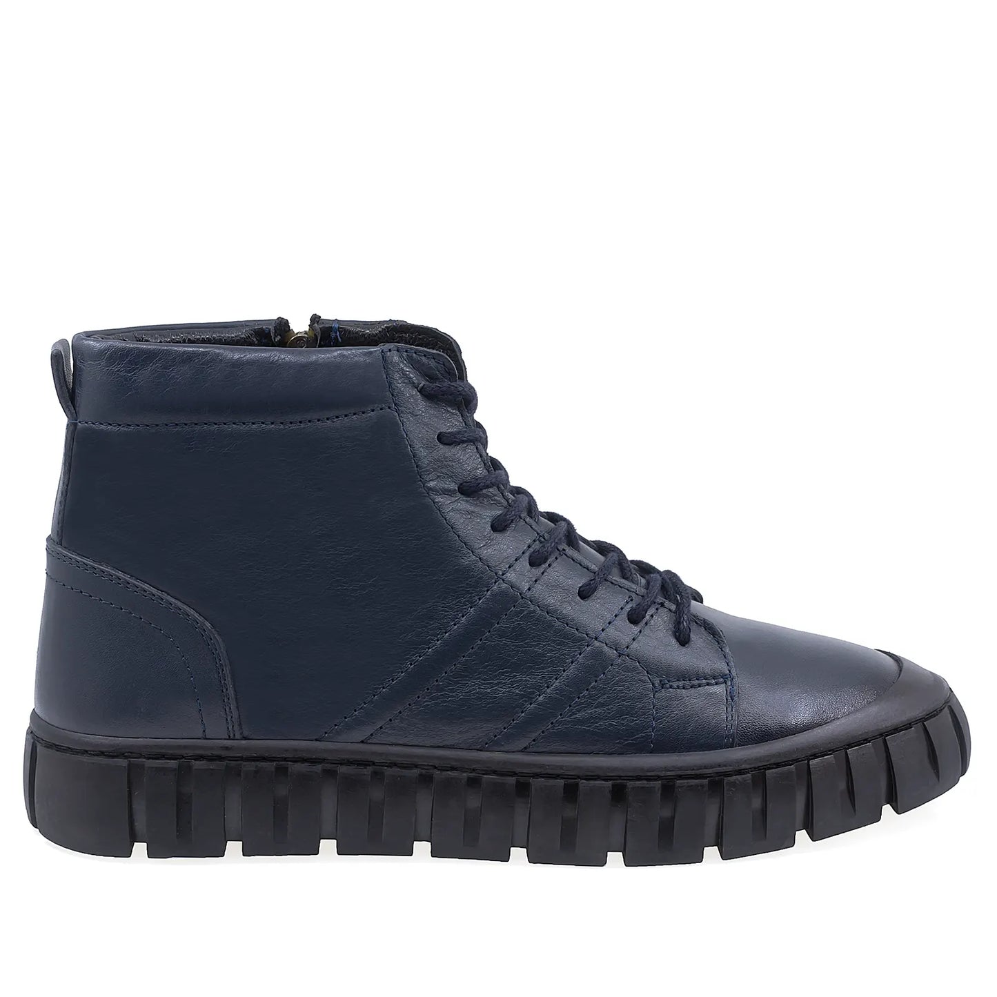 Ghete barbati casual Goretti piele naturala B17-166 bleumarin