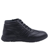 Ghete barbati casual Goretti piele naturala B69-250 negru