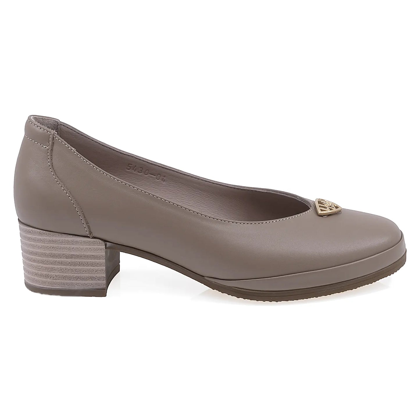 Pantofi Dama Casual Anna Viotti Piele Naturala D50-5430 gri