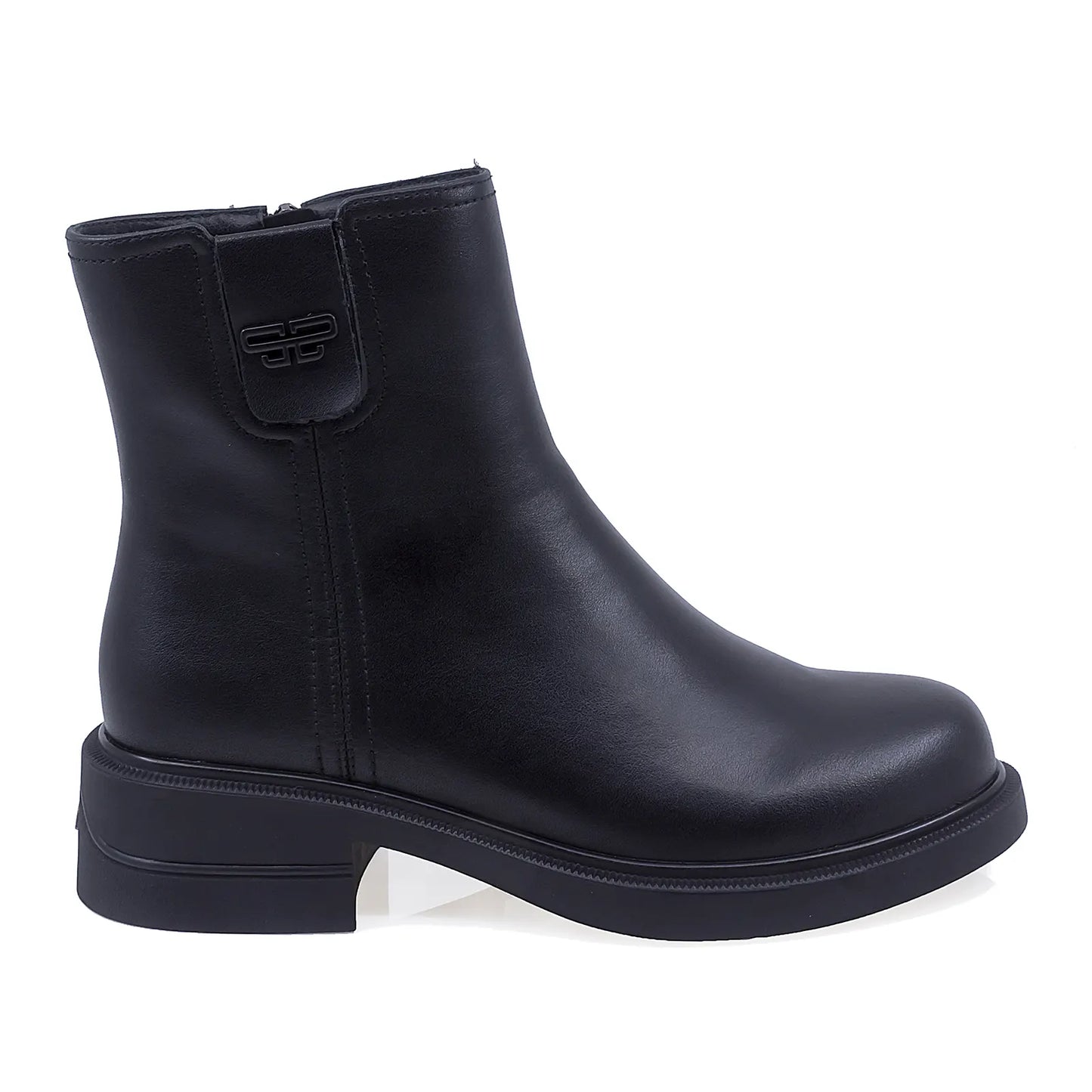 Ghete Dama Casual Anna Viotti Piele Naturala D112-GAW2540 Negru