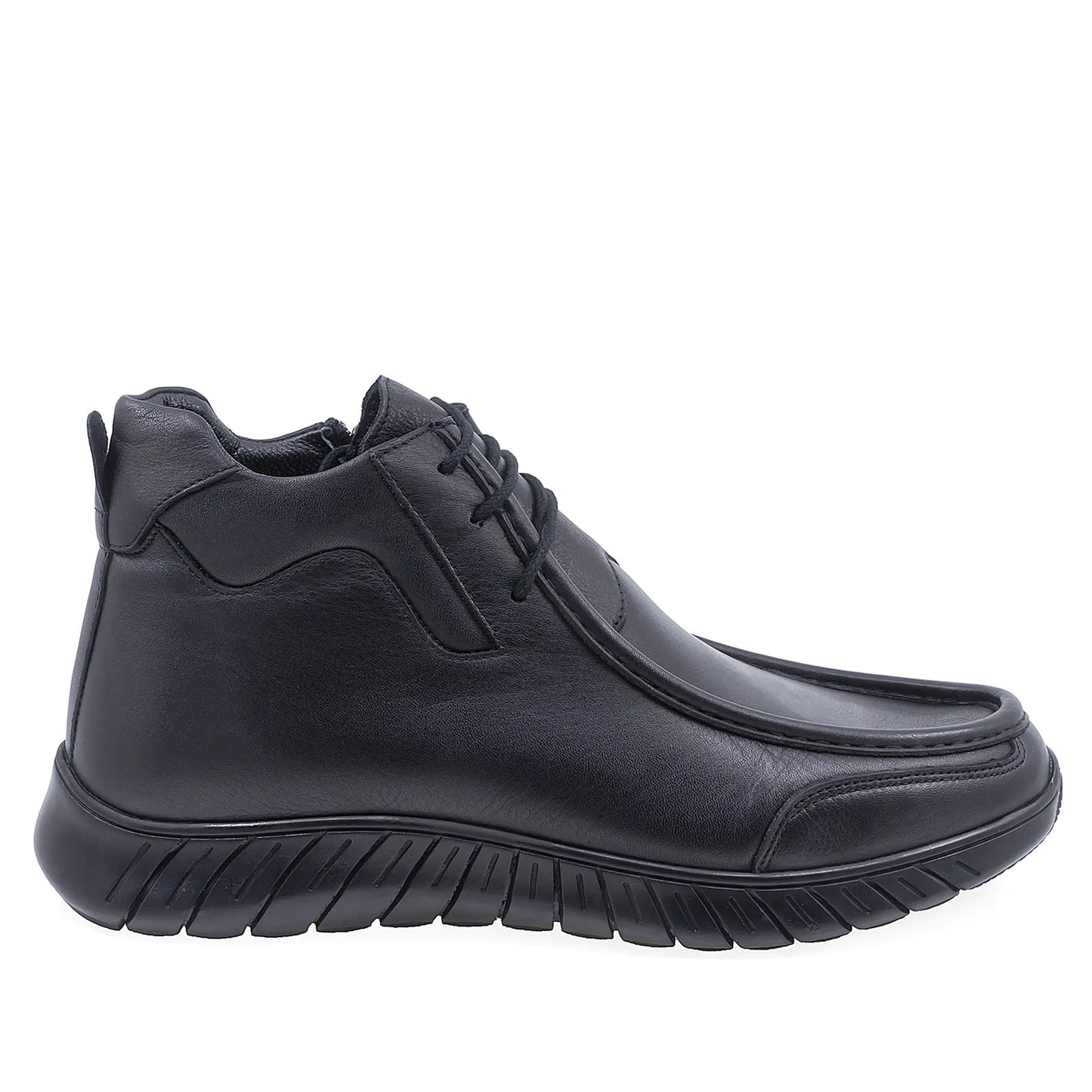 Ghete barbati casual Goretti piele naturala B64-1946 negru