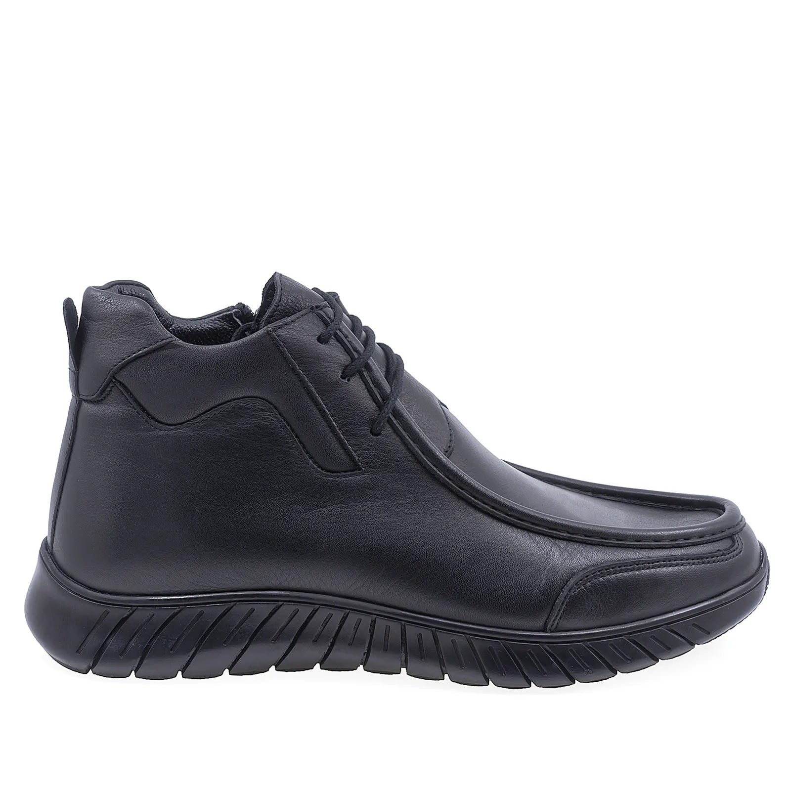 Ghete barbati casual Goretti piele naturala B64-1946 negru