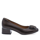 Pantofi dama eleganti Anna Viotti piele naturala D2917 maro