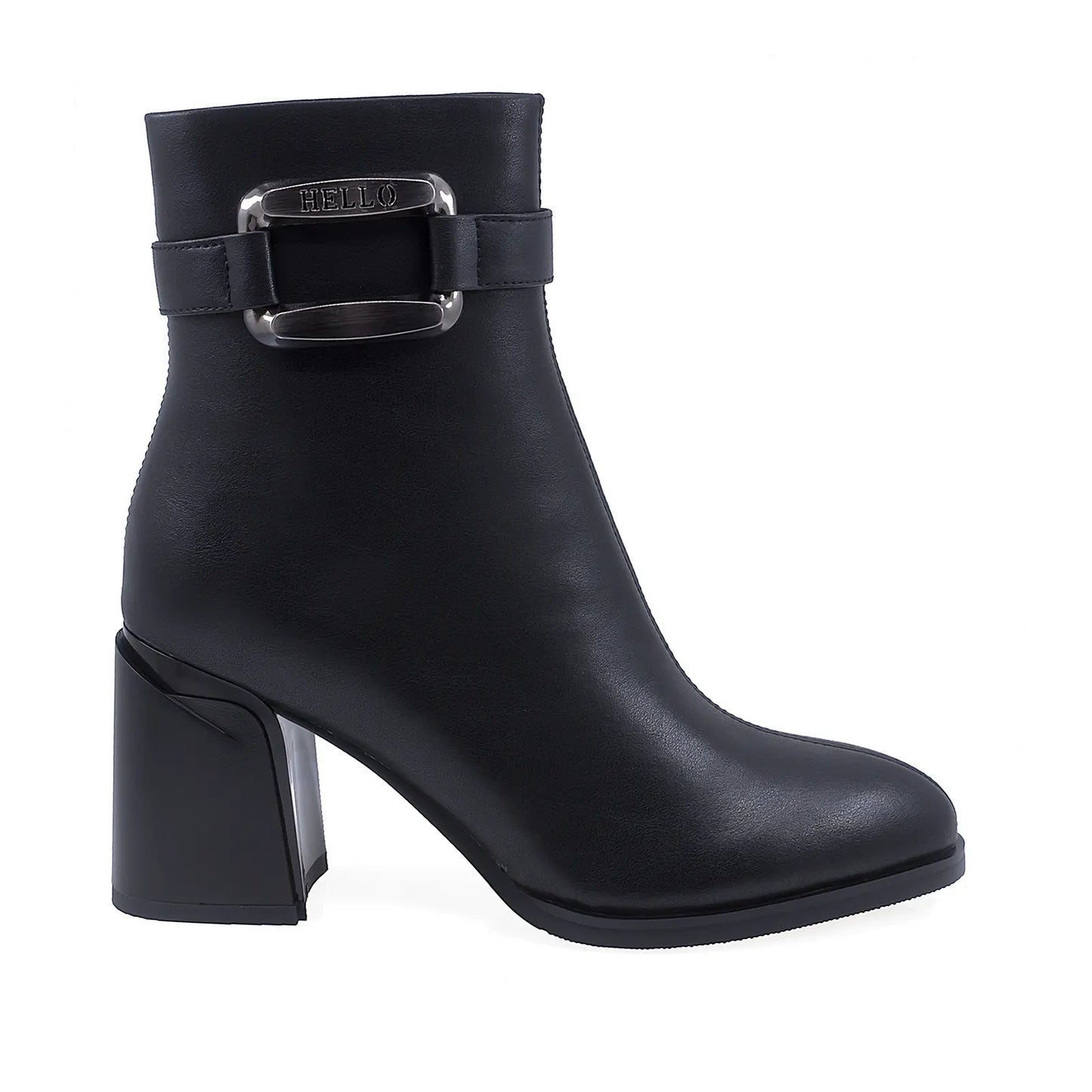 Ghete Dama Elegante Anna Viotti Piele Naturala D106-HY33-C102 Negru