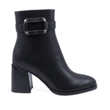 Ghete Dama Elegante Anna Viotti Piele Naturala D106-HY33-C102 Negru