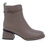 Ghete Dama Elegante Anna Viotti Piele Naturala D105-4221R-LV203-NT-07 Gri