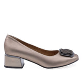 Pantofi dama eleganti Anna Viotti piele naturala D2917 auriu
