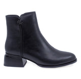 Ghete Dama Elegante Anna Viotti Piele Naturala D112-GAW1501 Negru