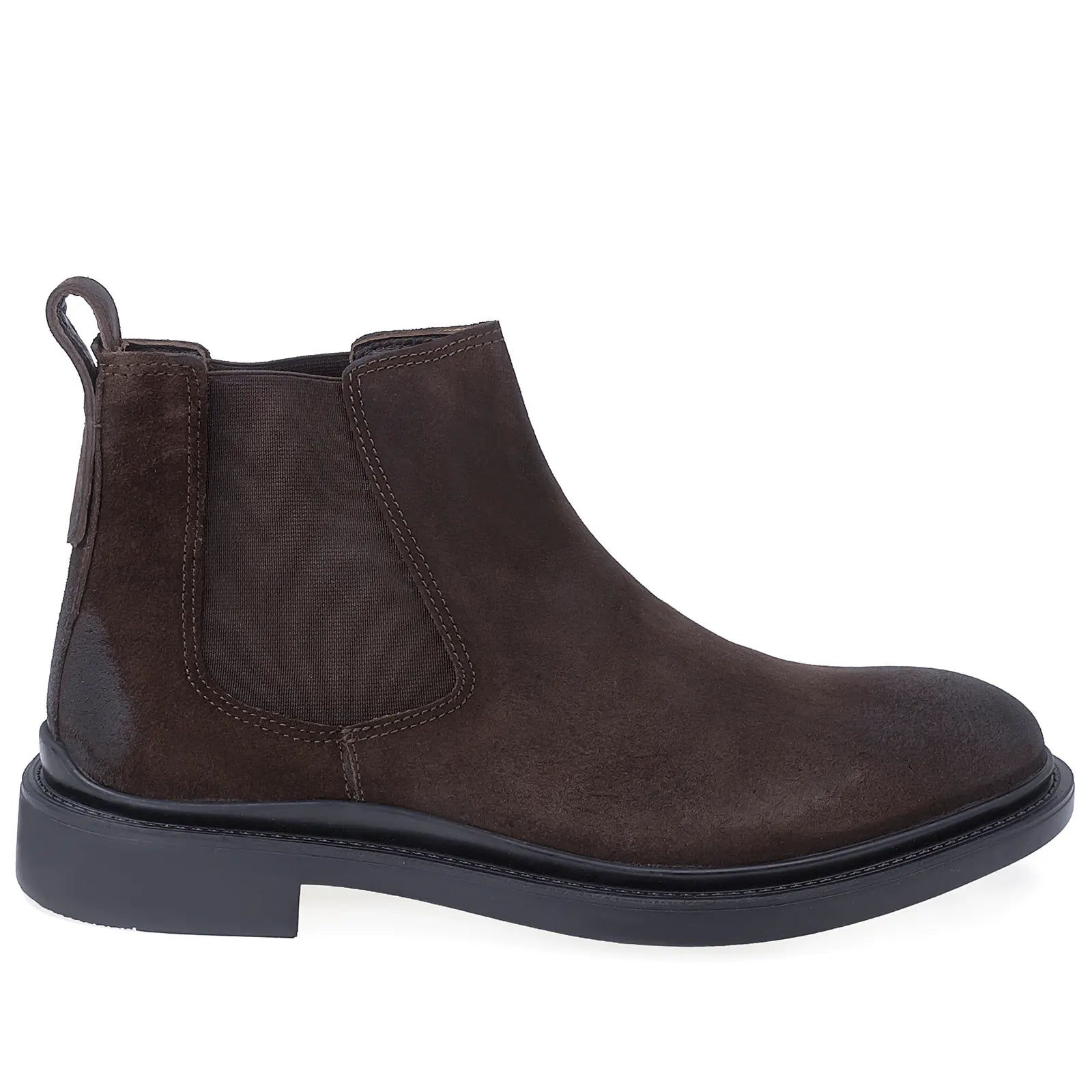 Ghete barbati casual Goretti piele intoarsa B36-2572-1013 maro