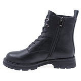 Ghete Dama Casual Anna Viotti Piele Naturala D106-F8597-A905 Negru