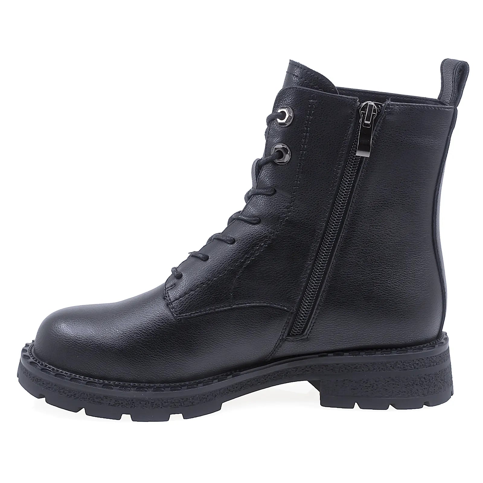 Ghete Dama Casual Anna Viotti Piele Naturala D106-F8597-A905 Negru