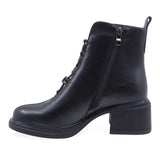 Ghete Dama Casual Anna Viotti Piele Naturala D106-F11239-A602-2 Negru