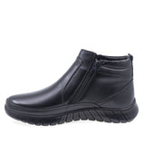 Ghete barbati casual Goretti piele naturala B64-1942 negru