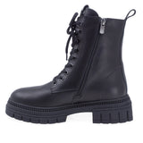 Ghete Dama Casual Anna Viotti Piele Naturala D30-118 Negru