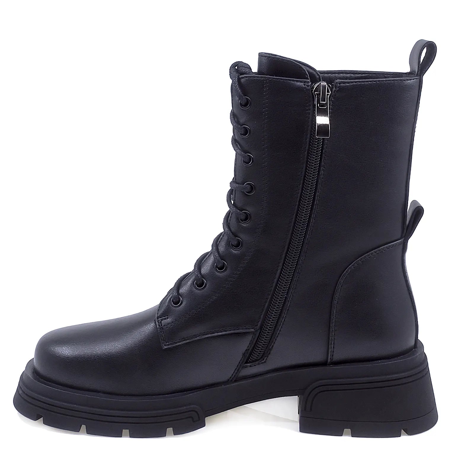 Ghete Dama Casual Anna Viotti Piele Naturala D112-GAW2505 Negru