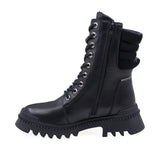 Ghete Dama Casual Anna Viotti Piele Naturala D44-4516 Negru