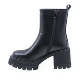 Ghete Dama Casual Anna Viotti Piele Naturala D106-F9896-C6926-1 Negru