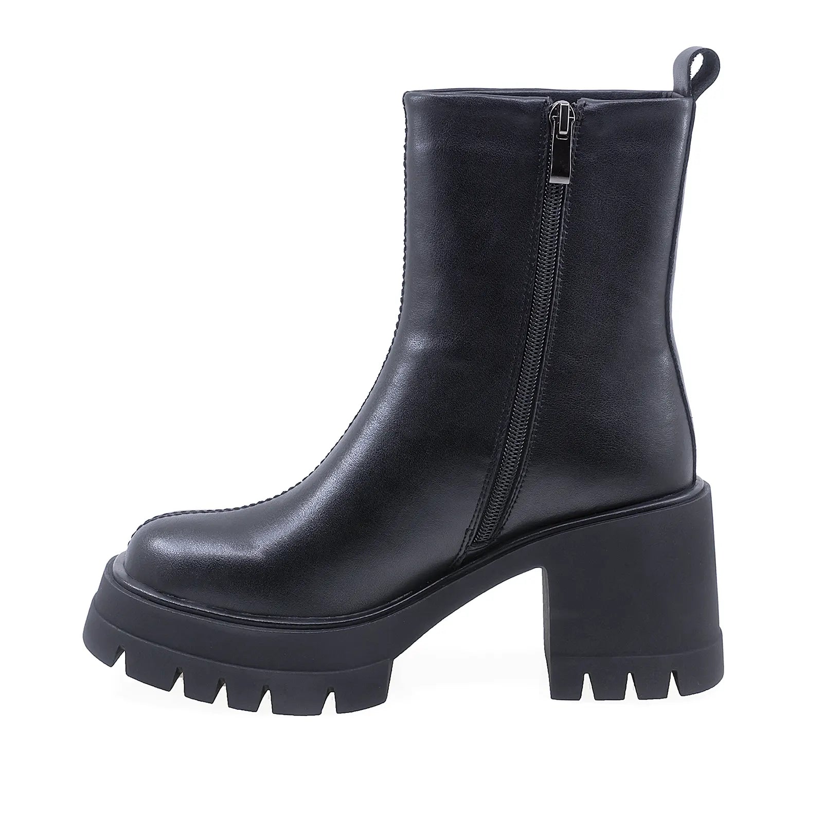 Ghete Dama Casual Anna Viotti Piele Naturala D106-F9896-C6926-1 Negru