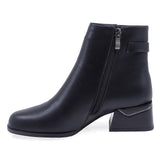 Ghete Dama Elegante Anna Viotti Piele Naturala D112-GAW2571 Negru