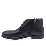 Ghete barbati casual Goretti piele naturala B41-125 negru