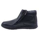 Ghete barbati casual Goretti piele naturala B28-1040 negru