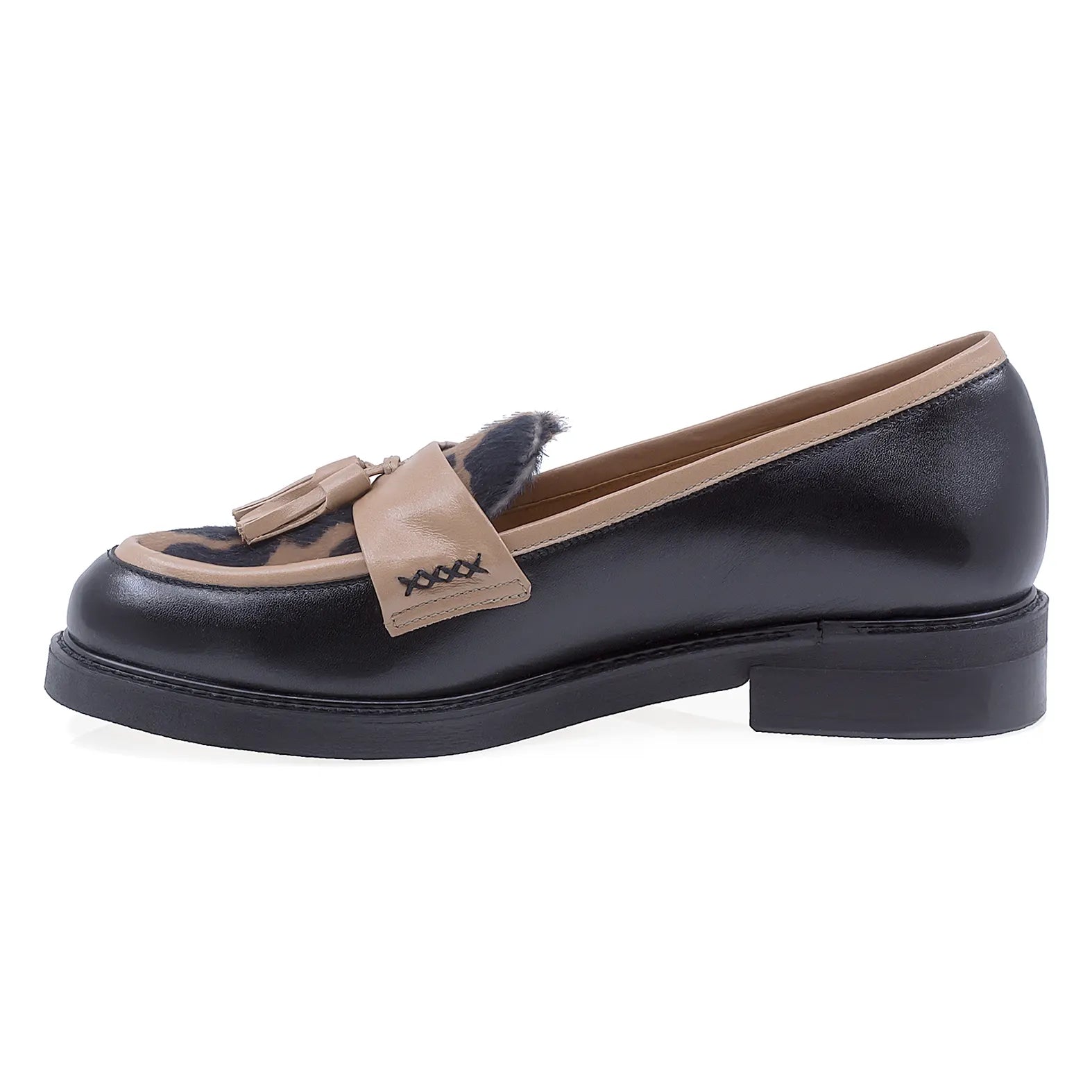 Pantofi Dama Casual Anna Viotti Piele Naturala D2973 negru