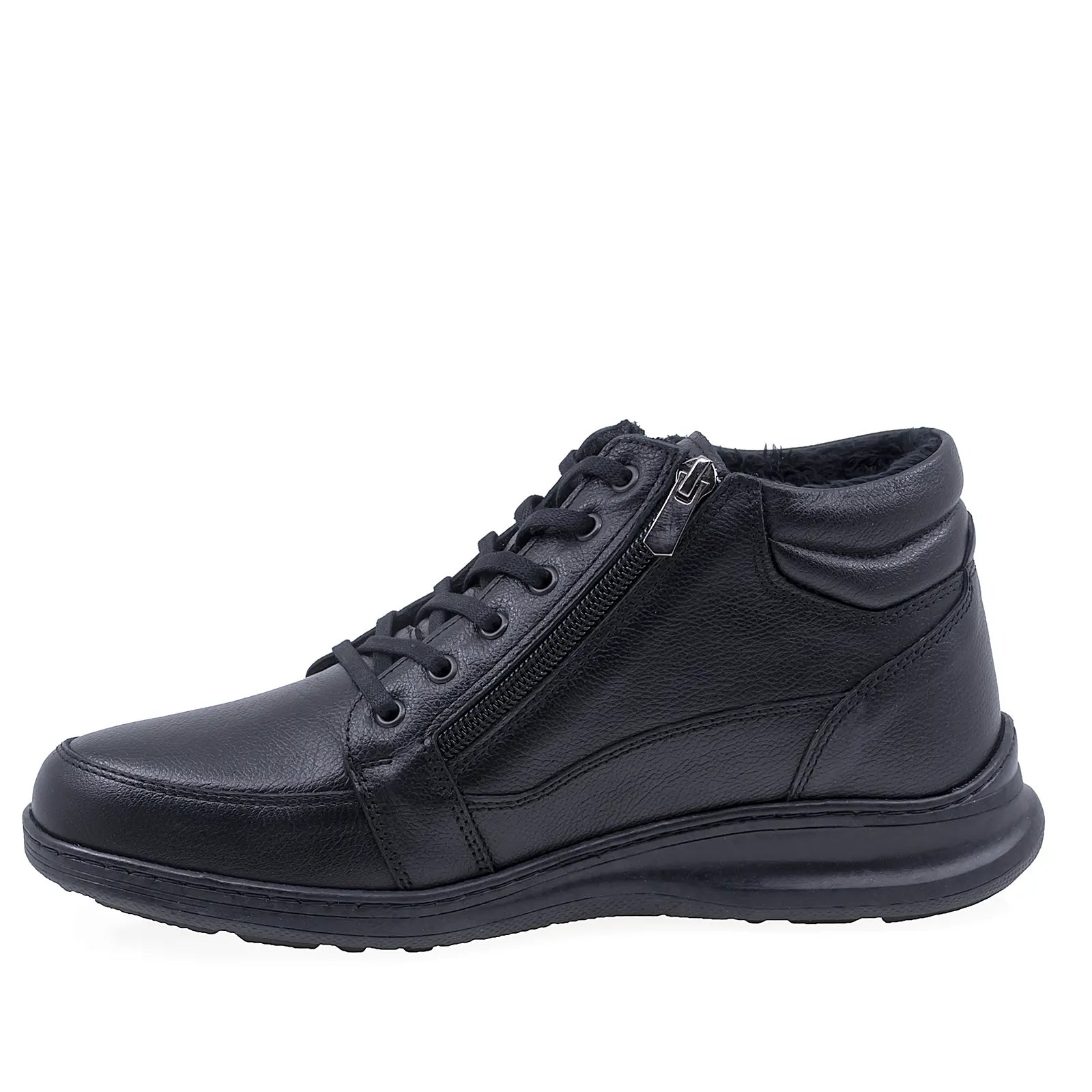 Ghete barbati casual Goretti piele naturala B69-2050 negru